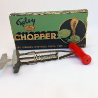 The Foley Chopper Meets a Bell Pepper • From the Back of the Drawer